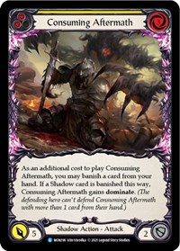 Consuming Aftermath (Yellow) - Monarch - NM Unlimited