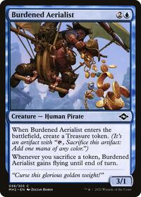 Burdened Aerialist - Modern Horizons 2 - NM