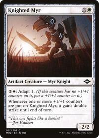 Knighted Myr - Modern Horizons 2 - NM