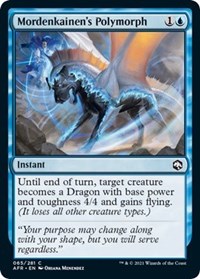 Mordenkainen's Polymorph - Adventures in the Forgotten Realms - NM