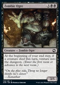 Zombie Ogre - Adventures in the Forgotten Realms - NM