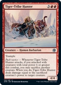 Tiger-Tribe Hunter - Adventures in the Forgotten Realms - NM