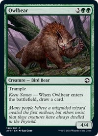 Owlbear - Adventures in the Forgotten Realms - NM