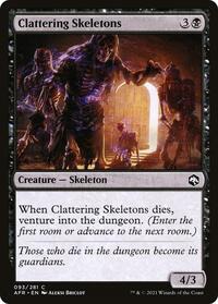 Clattering Skeletons - Adventures in the Forgotten Realms - NM