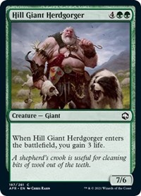 Hill Giant Herdgorger - Adventures in the Forgotten Realms - NM
