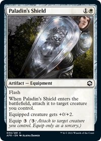 Paladin's Shield - Adventures in the Forgotten Realms - NM