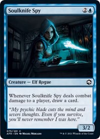 Soulknife Spy - Adventures in the Forgotten Realms - NM