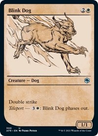 Blink Dog (Showcase) - Adventures in the Forgotten Realms - NM