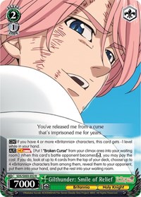 Gilthunder: Smile of Relief - The Seven Deadly Sins - NM