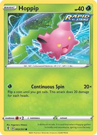Hoppip - SWSH07: Evolving Skies - NM
