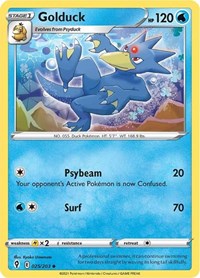 Golduck - SWSH07: Evolving Skies - NM
