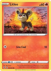 Litleo - SWSH07: Evolving Skies - NM
