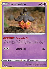 Pumpkaboo - SWSH07: Evolving Skies - NM