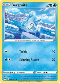 Bergmite - SWSH07: Evolving Skies - NM