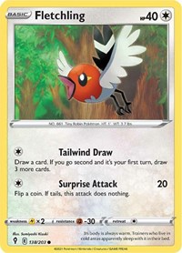 Fletchling - SWSH07: Evolving Skies - NM