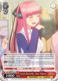 Social Butterfly, Nino Nakano - The Quintessential Quintuplets - NM