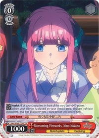 Blossoming Fireworks, Nino Nakano - The Quintessential Quintuplets - NM