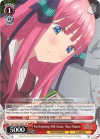 Participating Mid-Game, Nino Nakano - The Quintessential Quintuplets - NM