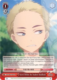 Secret Within the Student Handbook - The Quintessential Quintuplets - NM