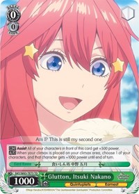 Glutton, Itsuki Nakano - The Quintessential Quintuplets - NM