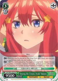 Among the Crowd, Itsuki Nakano - The Quintessential Quintuplets - NM