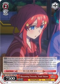 Blossoming Fireworks, Itsuki Nakano - The Quintessential Quintuplets - NM