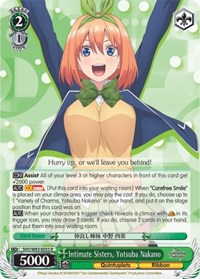 Intimate Sisters, Yotsuba Nakano - The Quintessential Quintuplets - NM