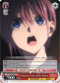 Unknown Truth, Ichika Nakano - The Quintessential Quintuplets - NM