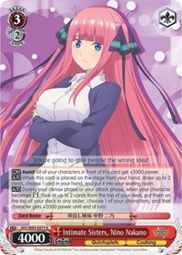 Intimate Sisters, Nino Nakano - The Quintessential Quintuplets - NM