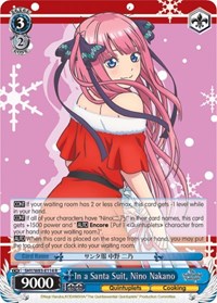 In a Santa Suit, Nino Nakano - The Quintessential Quintuplets - NM