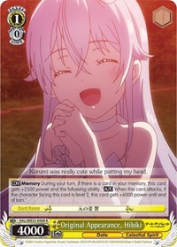 Original Appearance, Hibiki (Parallel Foil) - Date A Bullet - NM