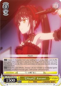 "Aleph" Kurumi (Parallel Foil) - Date A Bullet - NM