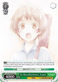 In Recollections, Isami - Date A Bullet - NM