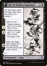 Life of Toshiro Umezawa - Kamigawa: Neon Dynasty - NM