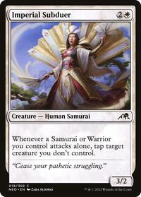 Imperial Subduer - Kamigawa: Neon Dynasty - NM