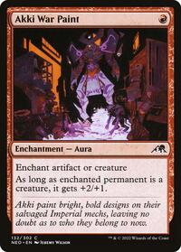 Akki War Paint - Kamigawa: Neon Dynasty - NM