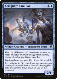 Armguard Familiar - Kamigawa: Neon Dynasty - NM