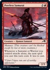 Peerless Samurai - Kamigawa: Neon Dynasty - NM