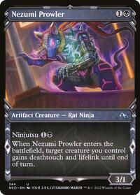 Nezumi Prowler (Showcase) - Kamigawa: Neon Dynasty - NM
