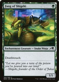 Fang of Shigeki - Kamigawa: Neon Dynasty - NM
