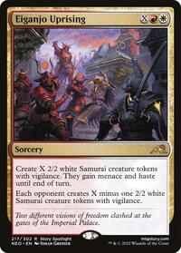 Eiganjo Uprising - Kamigawa: Neon Dynasty - NM