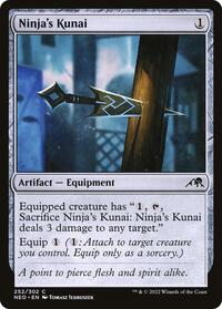 Ninja's Kunai - Kamigawa: Neon Dynasty - NM