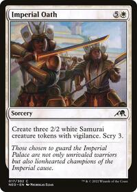 Imperial Oath - Kamigawa: Neon Dynasty - NM