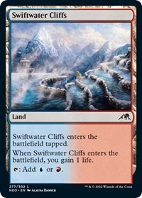 Swiftwater Cliffs - Kamigawa: Neon Dynasty - NM