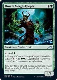 Orochi Merge-Keeper - Kamigawa: Neon Dynasty - NM