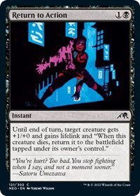 Return to Action - Kamigawa: Neon Dynasty - NM