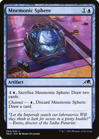 Mnemonic Sphere - Kamigawa: Neon Dynasty - NM