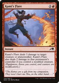 Kami's Flare - Kamigawa: Neon Dynasty - NM