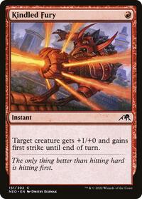 Kindled Fury - Kamigawa: Neon Dynasty - NM