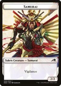 Samurai Token - Kamigawa: Neon Dynasty - NM